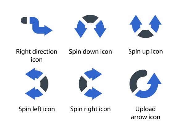 Arrows Icon Set 7: A Versatile Toolkit for Modern Design Projects