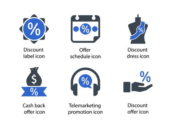 Black Friday Icon Set 9: Essential Design Tools