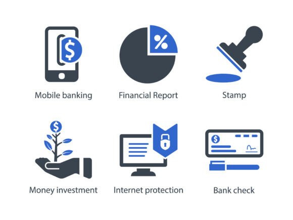 Business Finance Icon Set 15: A Versatile Tool for Modern Designers
