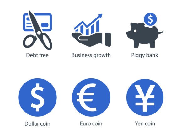 Business Finance Icon Set 7: A Powerful Tool for Modern Design Workflows