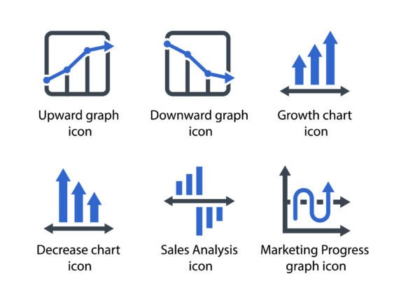 Business Graph Icon Set 3: A Powerful Tool for Visual Communication