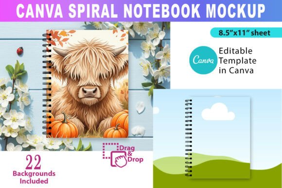 Canva Spiral Notebook Mockup: A Practical Guide for Designers and Businesses