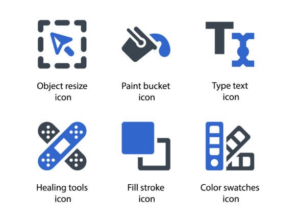 Design Tools Icon Set 5: A Versatile Resource for Designers and Developers