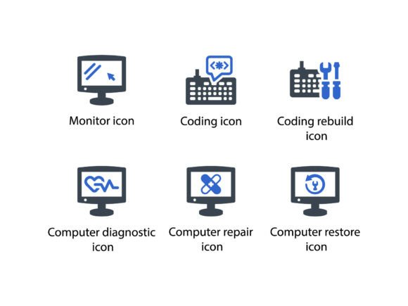 Enhancing Visual Communication with Computer Hardware Icon Set 2