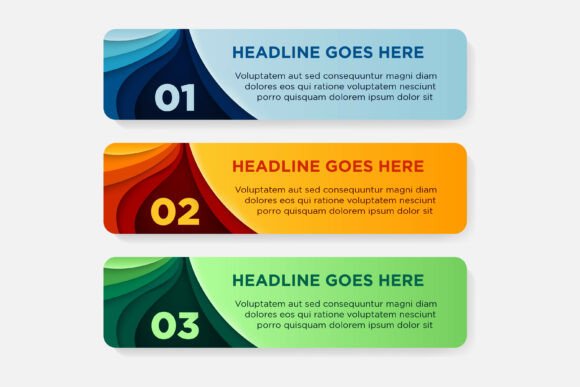 Horizontal Infographic Papercut: A Creative Solution for Modern Designers